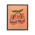 Aries Cherries Framed Canvas Print Gallery Image 8