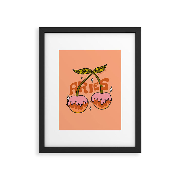 Aries Cherries Framed Art Print Gallery Image 1
