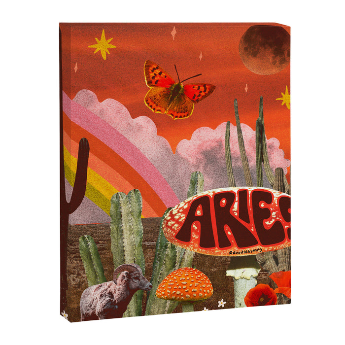 Aries Collage Canvas Print Gallery Image 1