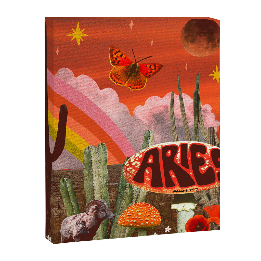 Aries Collage Canvas Print Gallery Image 8