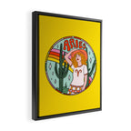 Aries Cowgirl Framed Canvas Print Gallery Image 2
