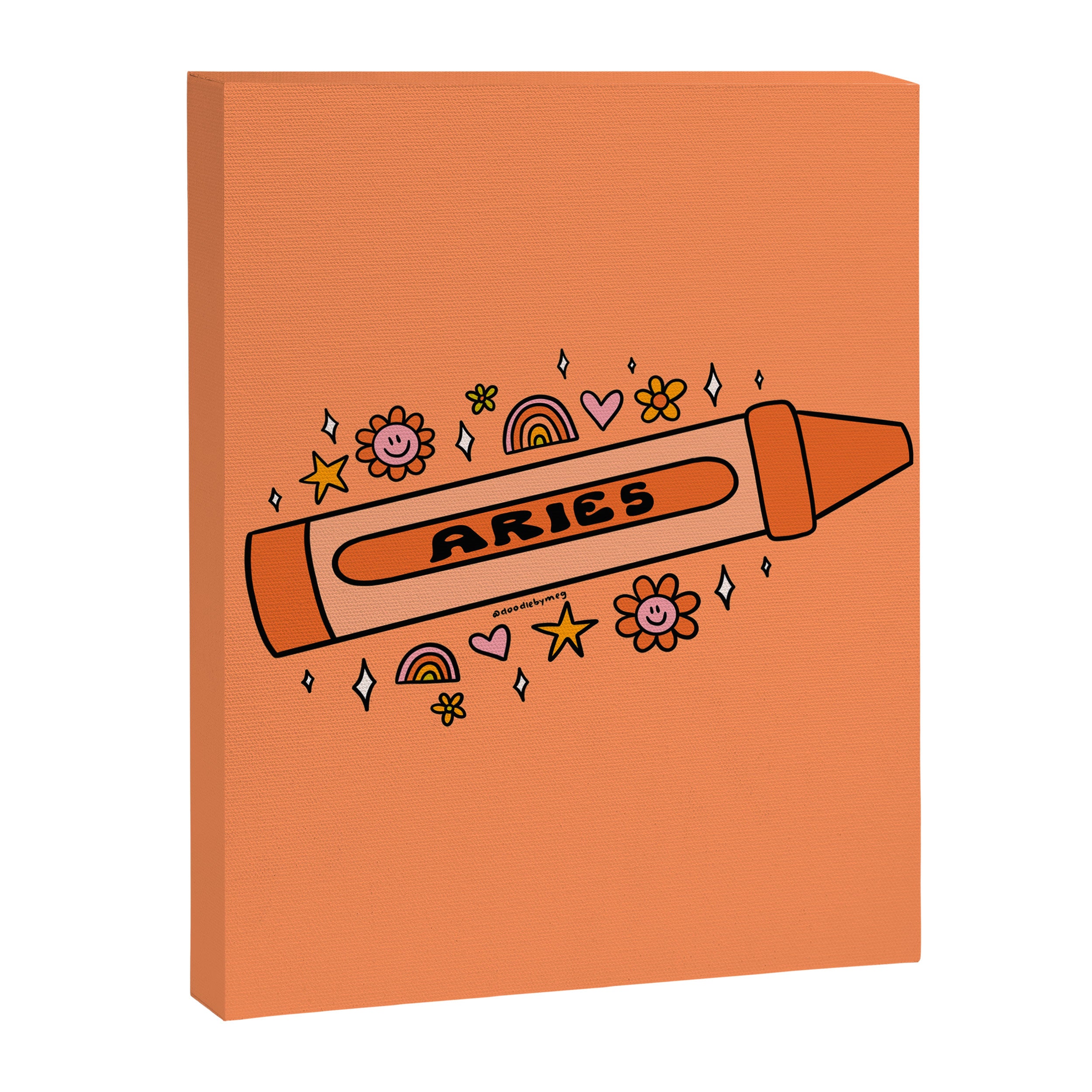 Aries Crayon Canvas Print Gallery Image 8