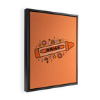 Aries Crayon Framed Canvas Print Gallery Image 2