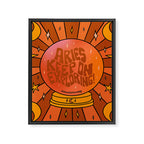 Aries Crystal Ball Framed Canvas Print Gallery Image 8