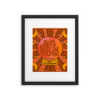 Aries Crystal Ball Framed Art Print Gallery Image 6