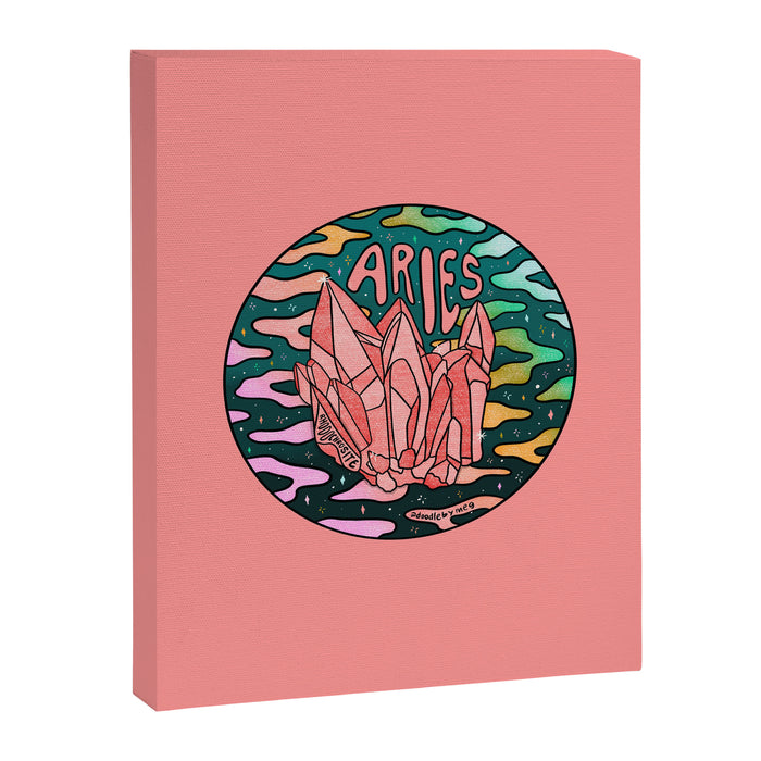 Aries Crystal Canvas Print Gallery Image 1