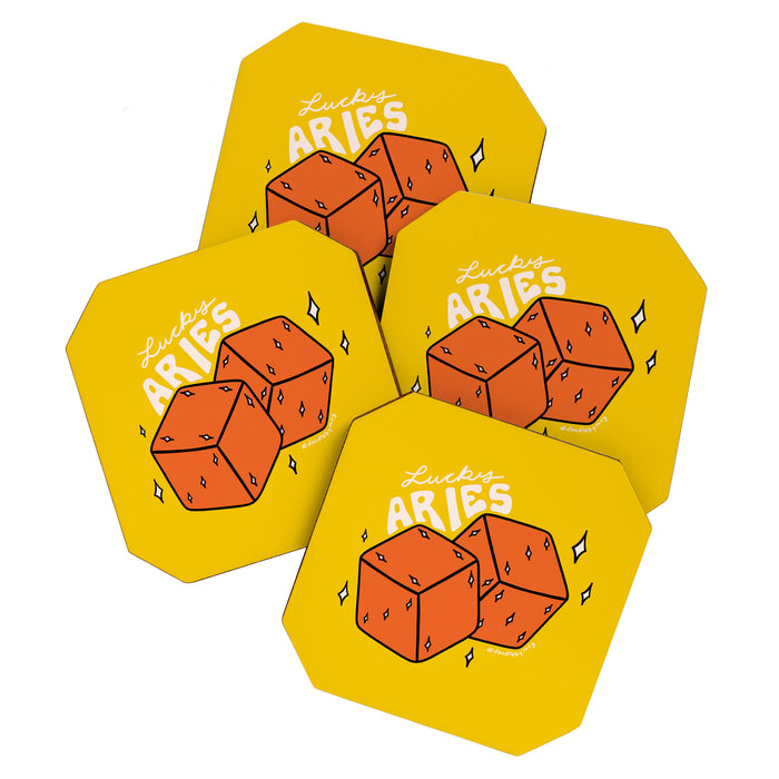 Aries Dice Coaster Gallery Image 1