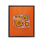 Aries Dolphins Framed Canvas Print Gallery Image 8