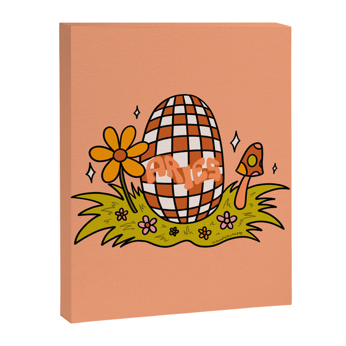 Aries Easter Egg Canvas Print Gallery Image 1