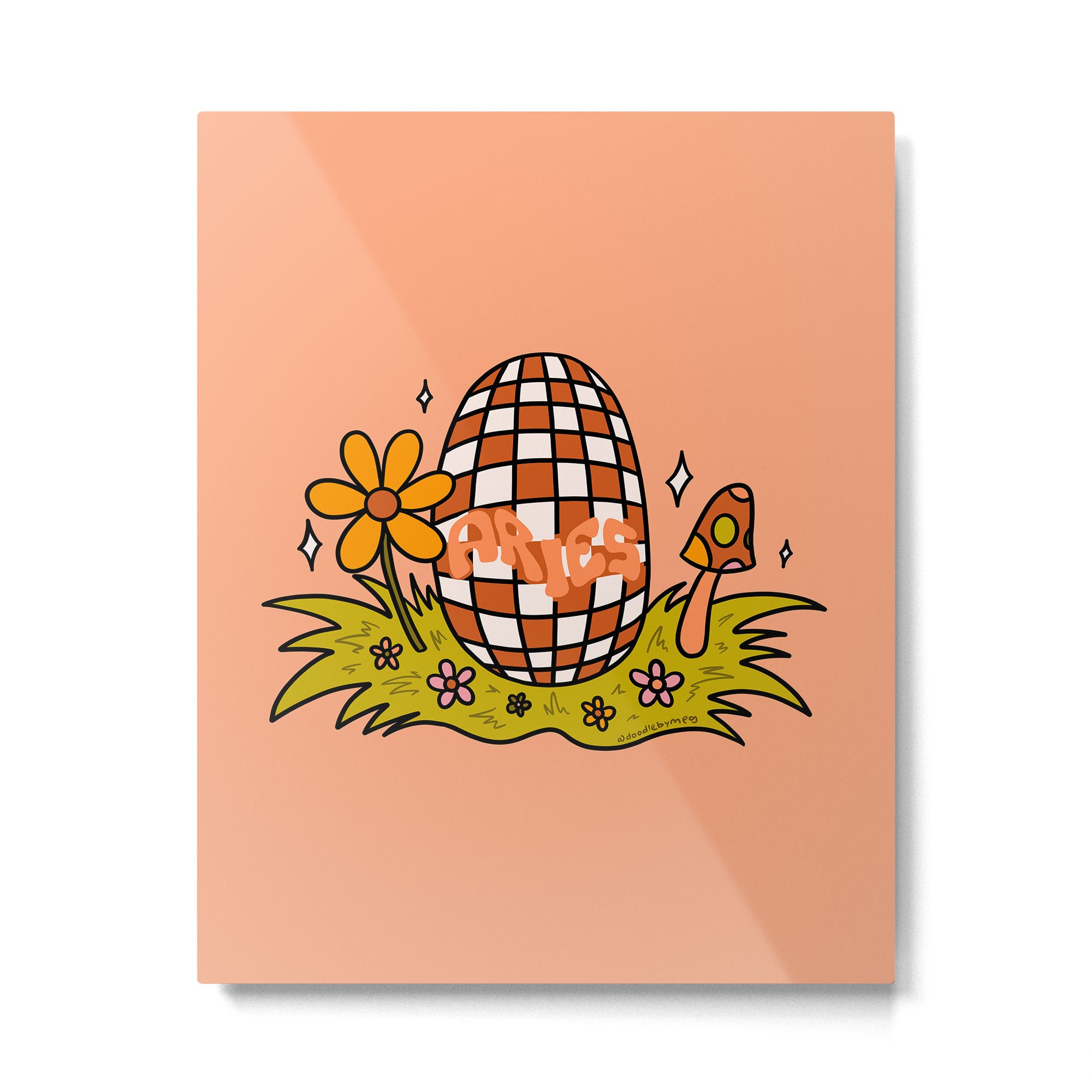 Aries Easter Egg Metal Print Gallery Image 6