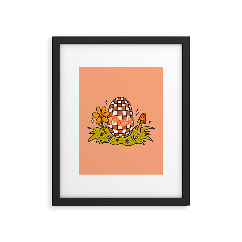 Aries Easter Egg Framed Art Print Gallery Image 6