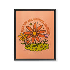 Aries Flower Framed Canvas Print Gallery Image 8