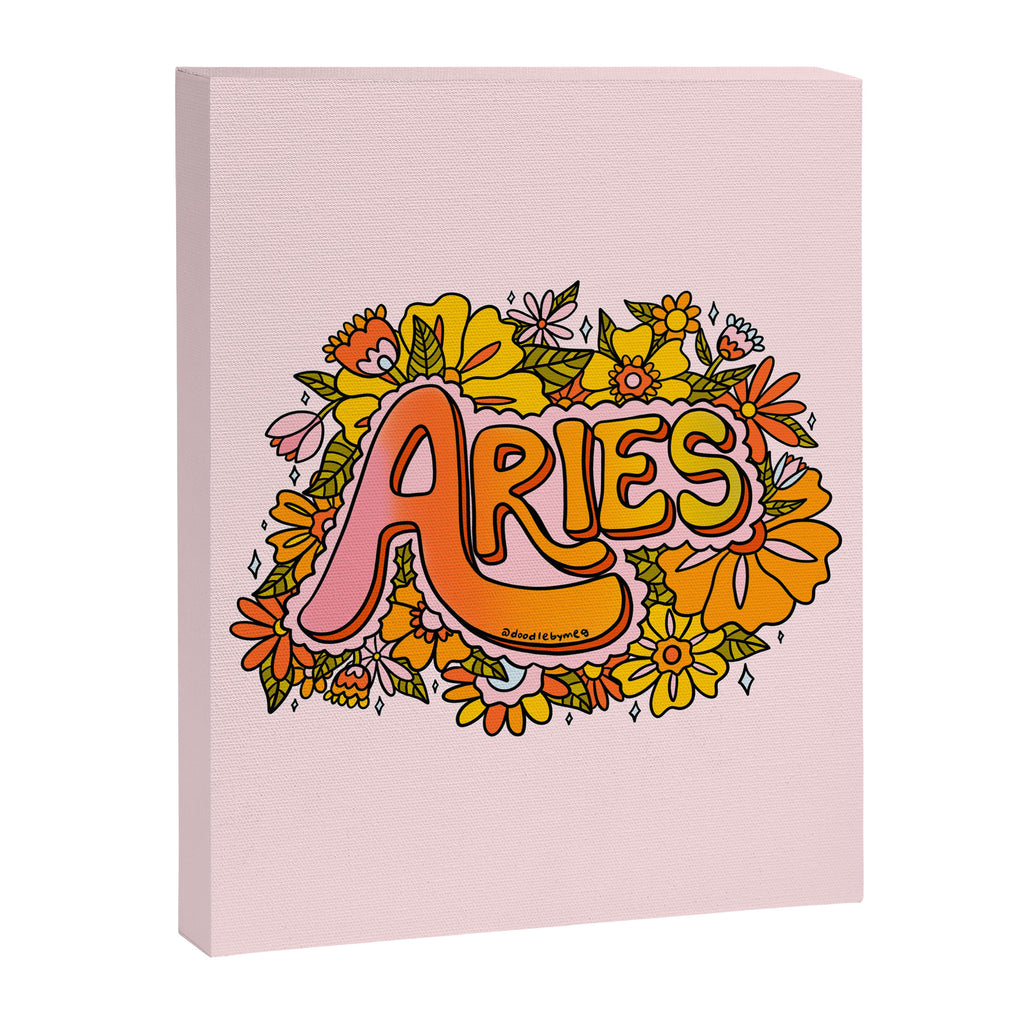 Aries Flowers Canvas Print Gallery Image 8