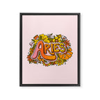 Aries Flowers Framed Canvas Print Gallery Image 8