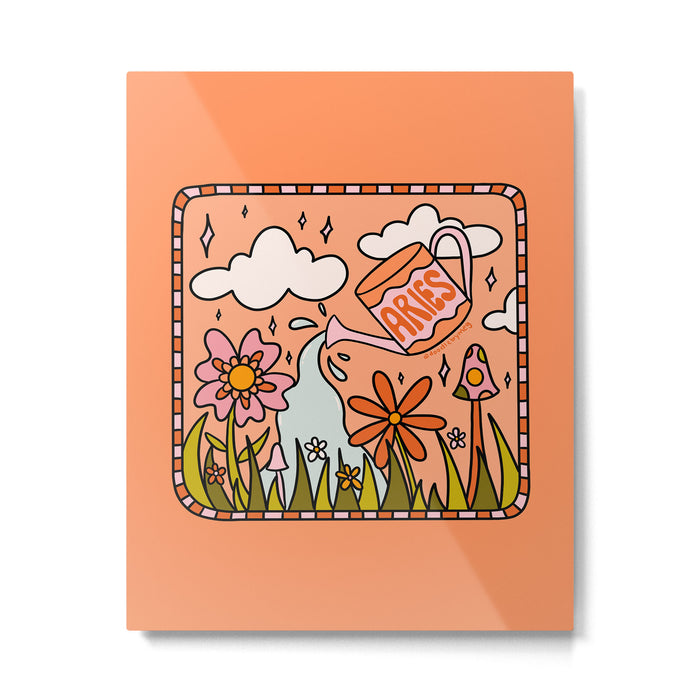 Aries Garden Metal Print Gallery Image 1