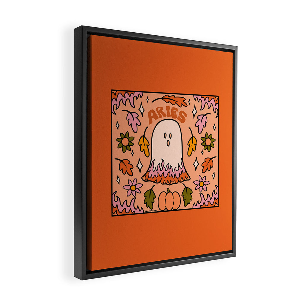 Aries Ghost Framed Canvas Print Gallery Image 2