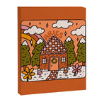 Aries Gingerbread House Canvas Print Gallery Image 8