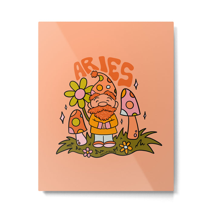 Aries Gnome Metal Print Gallery Image 1