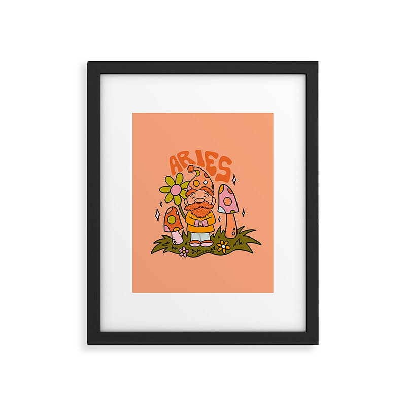 Aries Gnome Framed Art Print Gallery Image 6