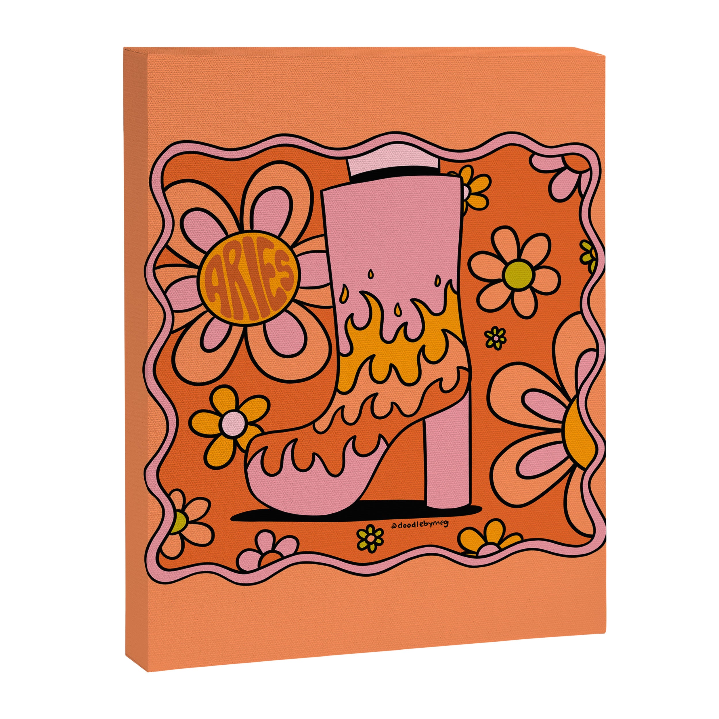 Aries Groovy Boot Canvas Print Gallery Image 8