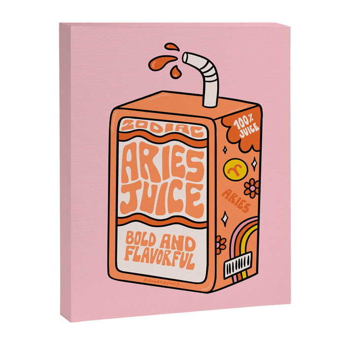 Aries Juice Box Canvas Print Gallery Image 1