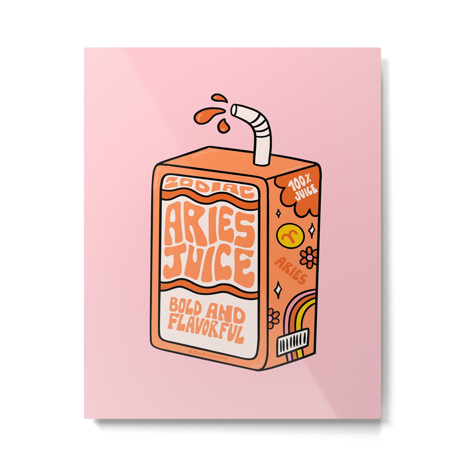 Aries Juice Box Metal Print Gallery Image 6