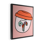 Aries Keychain Framed Canvas Print Gallery Image 2