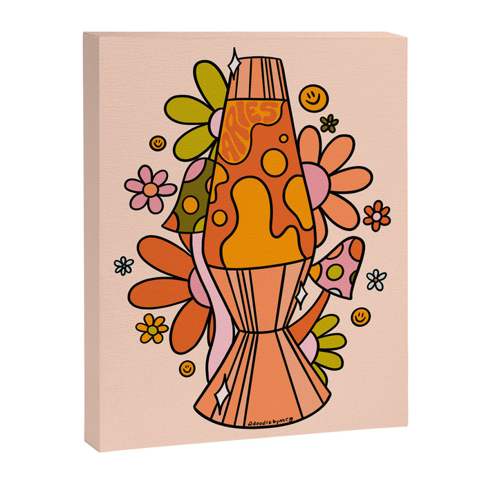 Aries Lava Lamp Canvas Print Gallery Image 1