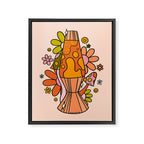 Aries Lava Lamp Framed Canvas Print Gallery Image 8