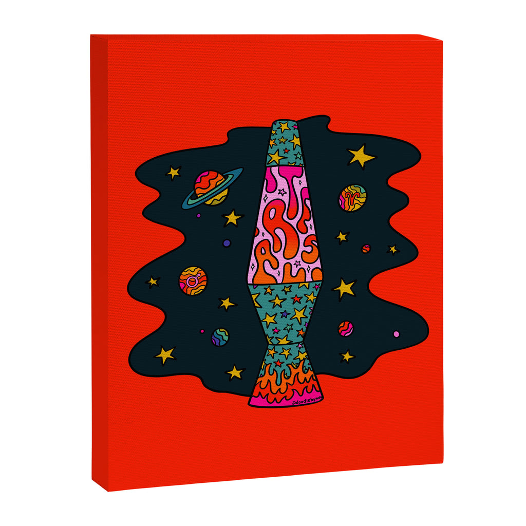 Aries Lava Lamp Canvas Print Gallery Image 8