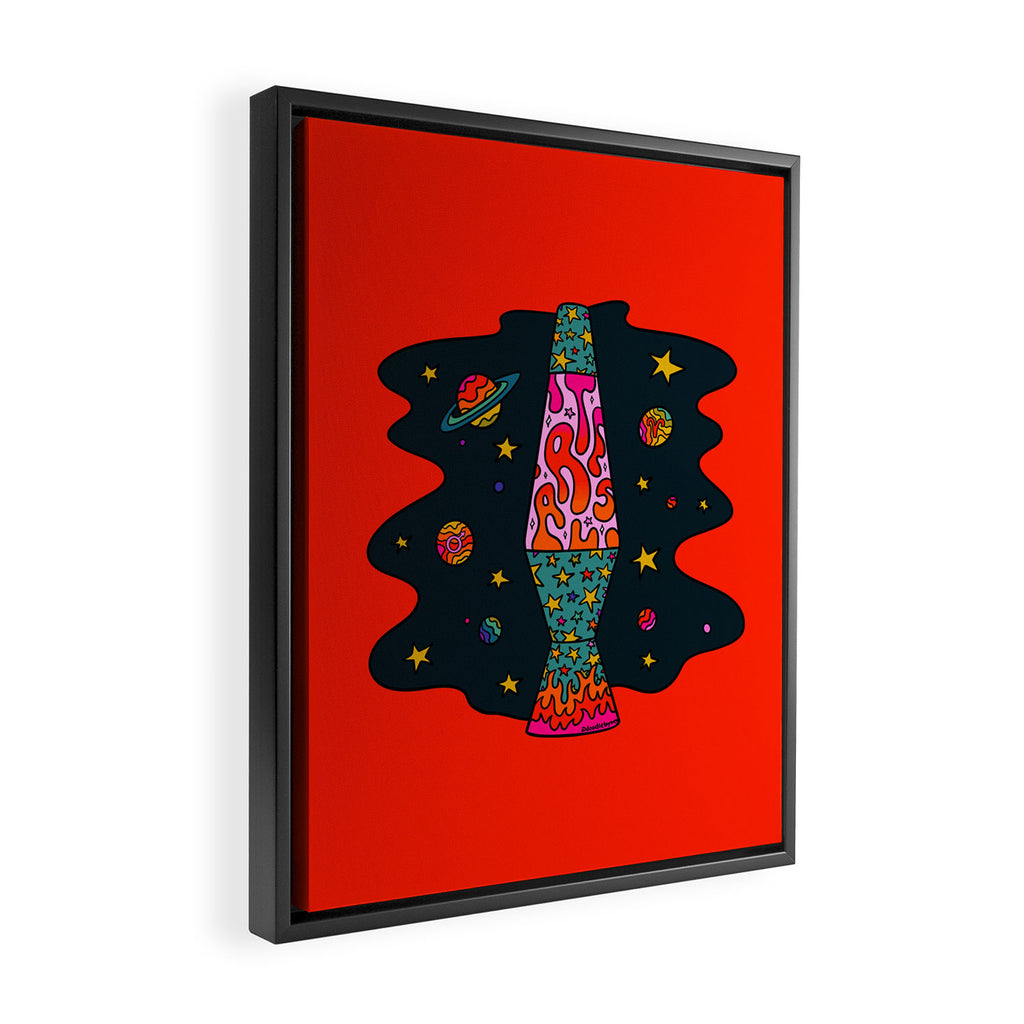 Aries Lava Lamp Framed Canvas Print Gallery Image 2