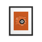 Aries Magic 8 Ball Framed Art Print Gallery Image 6
