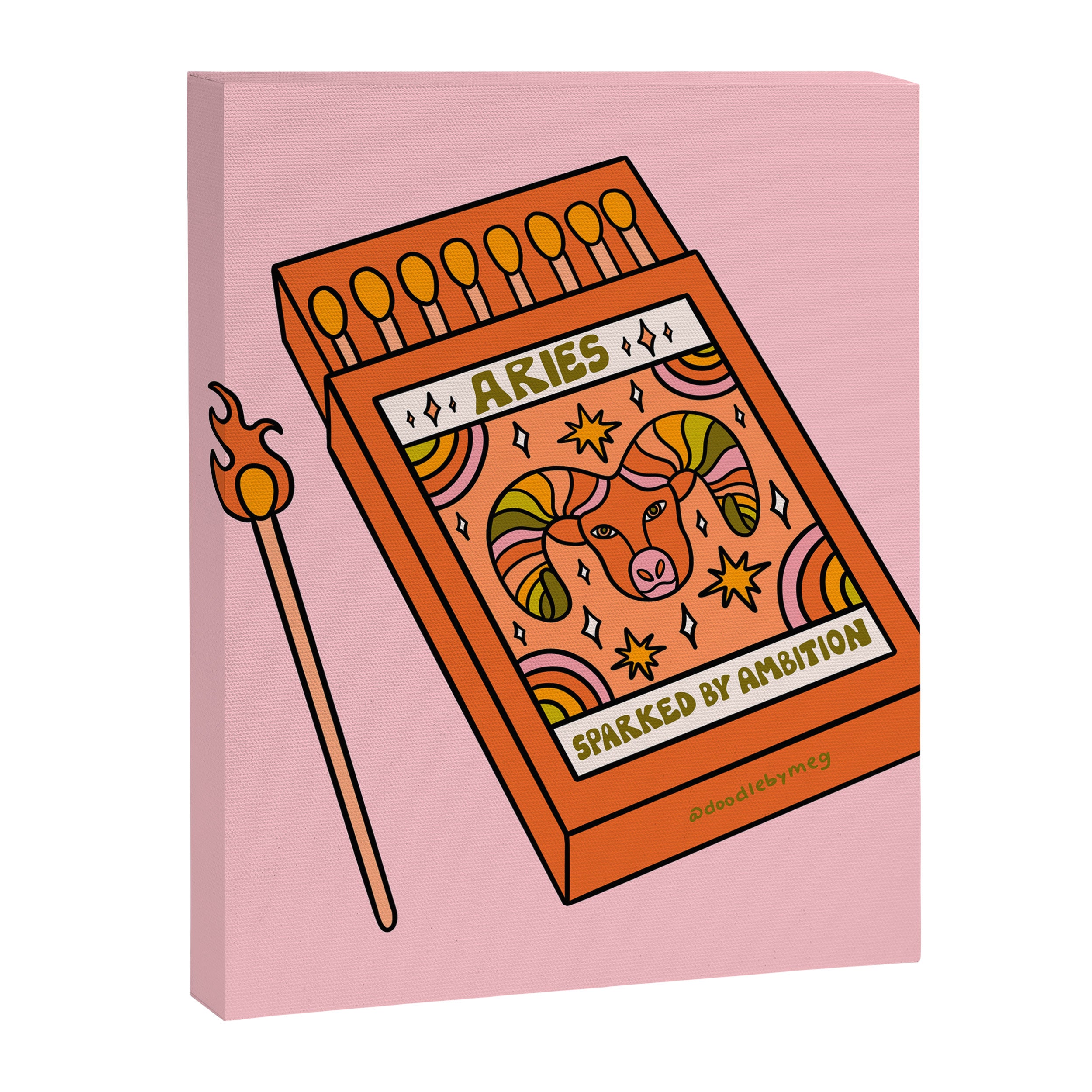 Aries Matchbox Canvas Print Gallery Image 8