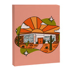 Aries Mid Century House Canvas Print Gallery Image 8