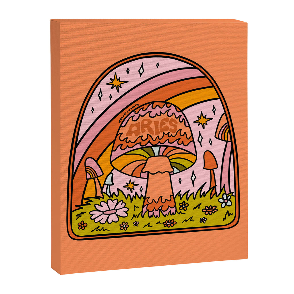 Aries Mushroom Canvas Print Gallery Image 8