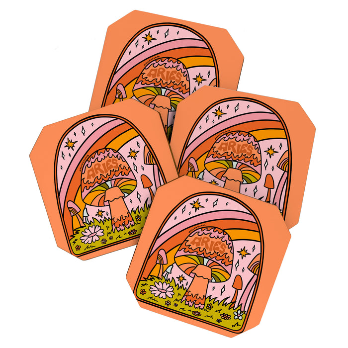 Aries Mushroom Coaster Gallery Image 1