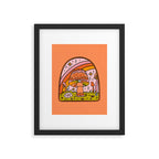 Aries Mushroom Framed Art Print Gallery Image 6