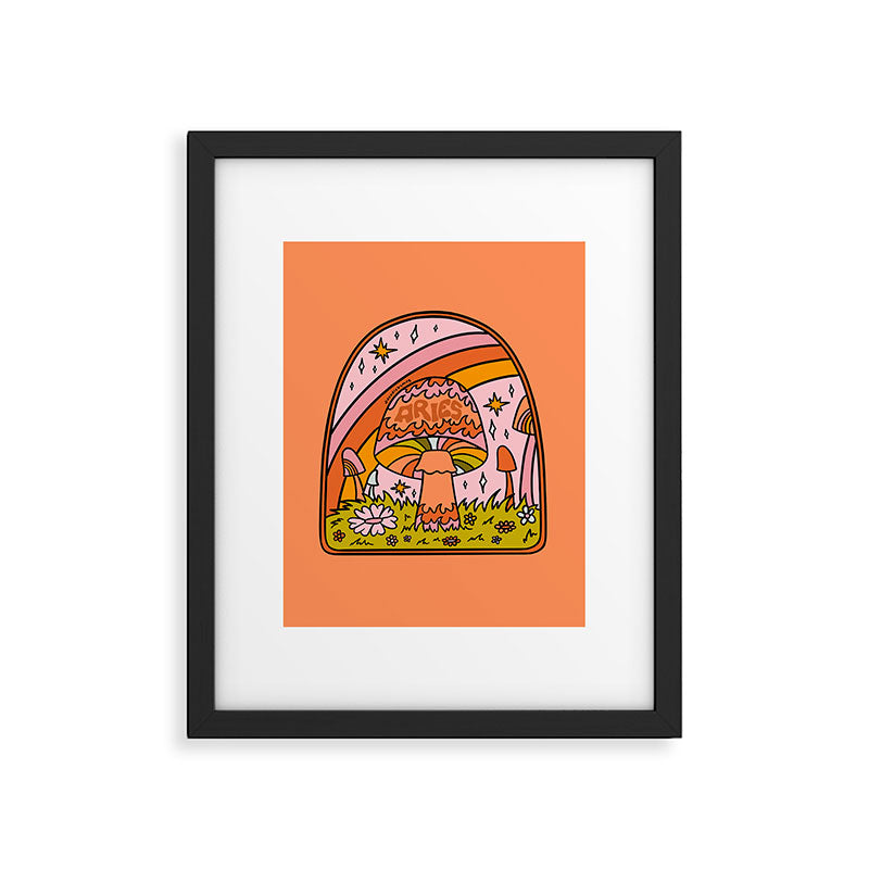 Aries Mushroom Framed Art Print Gallery Image 6