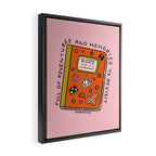 Aries Notebook Framed Canvas Print Gallery Image 2