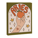 Aries Orange Canvas Print Gallery Image 8