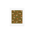 Aries Orange Print Art Print Gallery Image 1