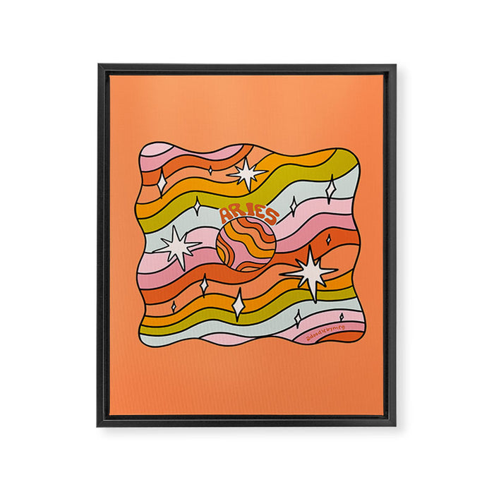 Aries Planet Framed Canvas Print Gallery Image 1