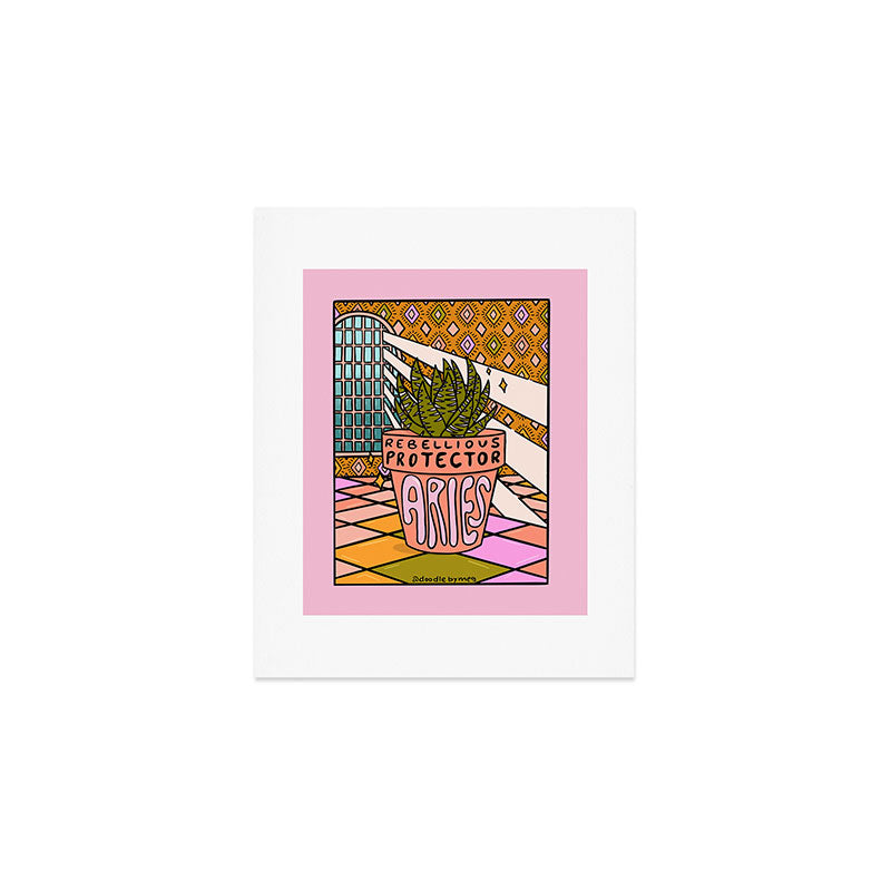Aries Plant Art Print Gallery Image 1