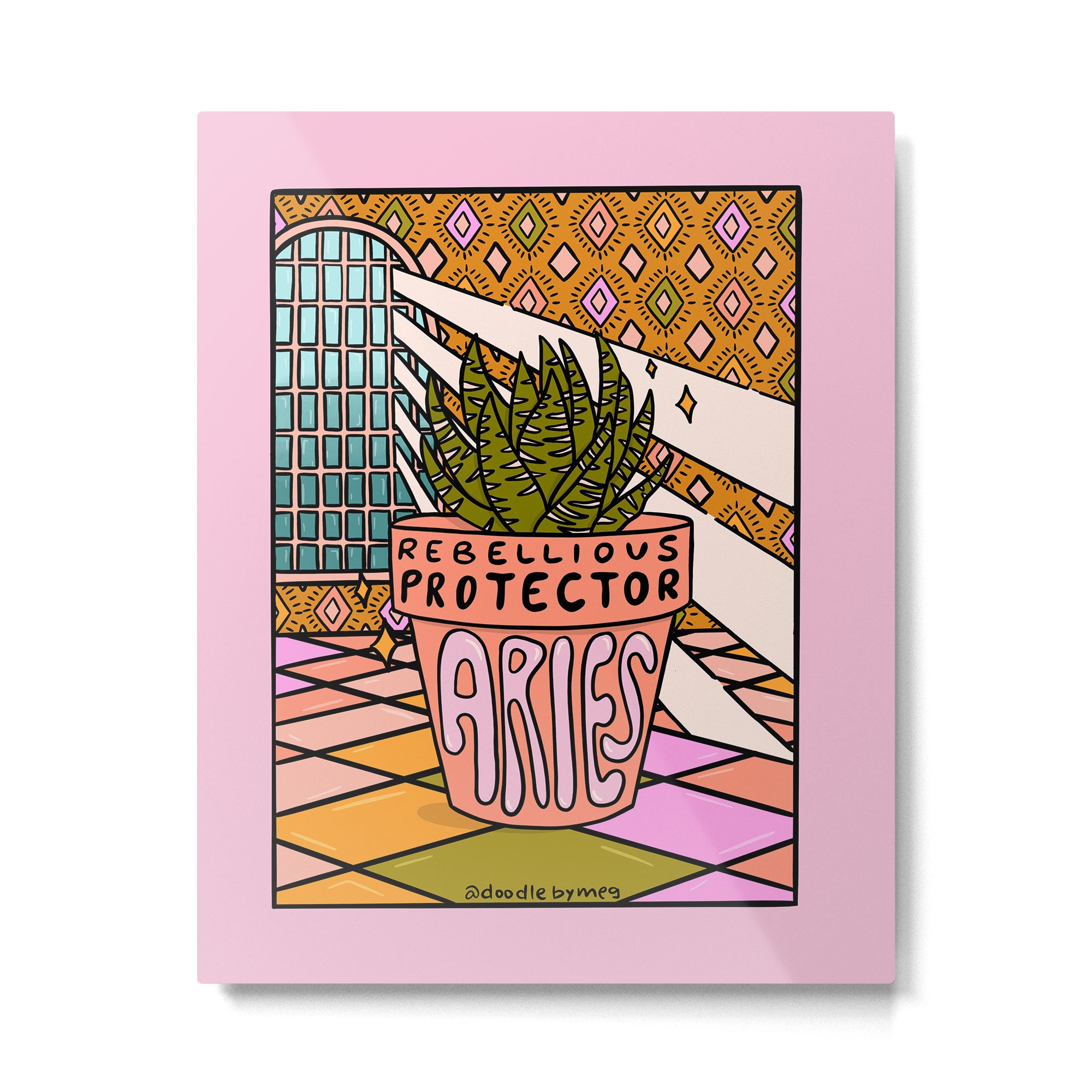 Aries Plant Metal Print Gallery Image 6