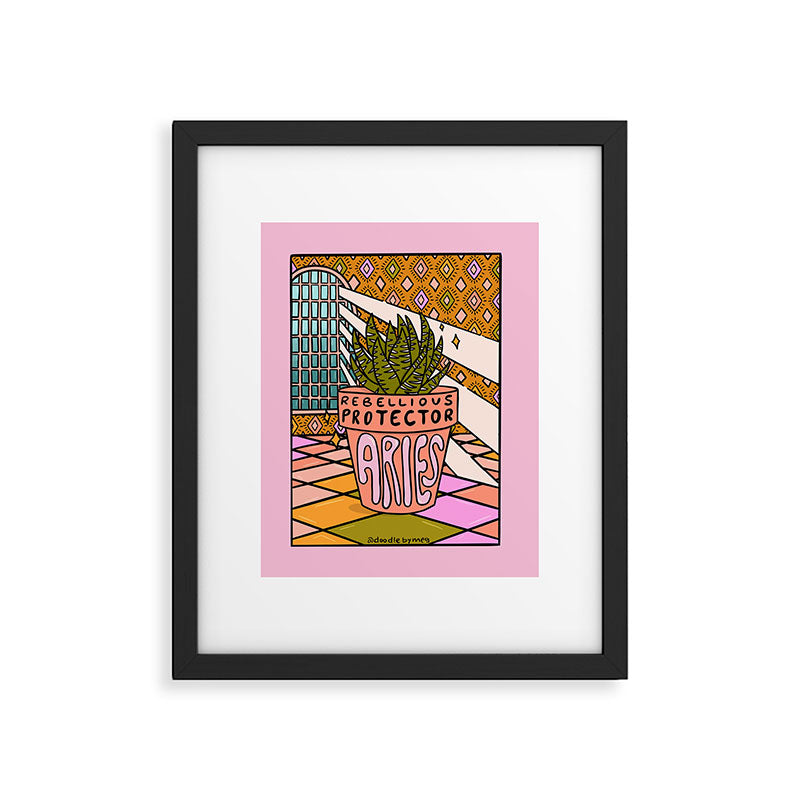 Aries Plant Framed Art Print Gallery Image 6