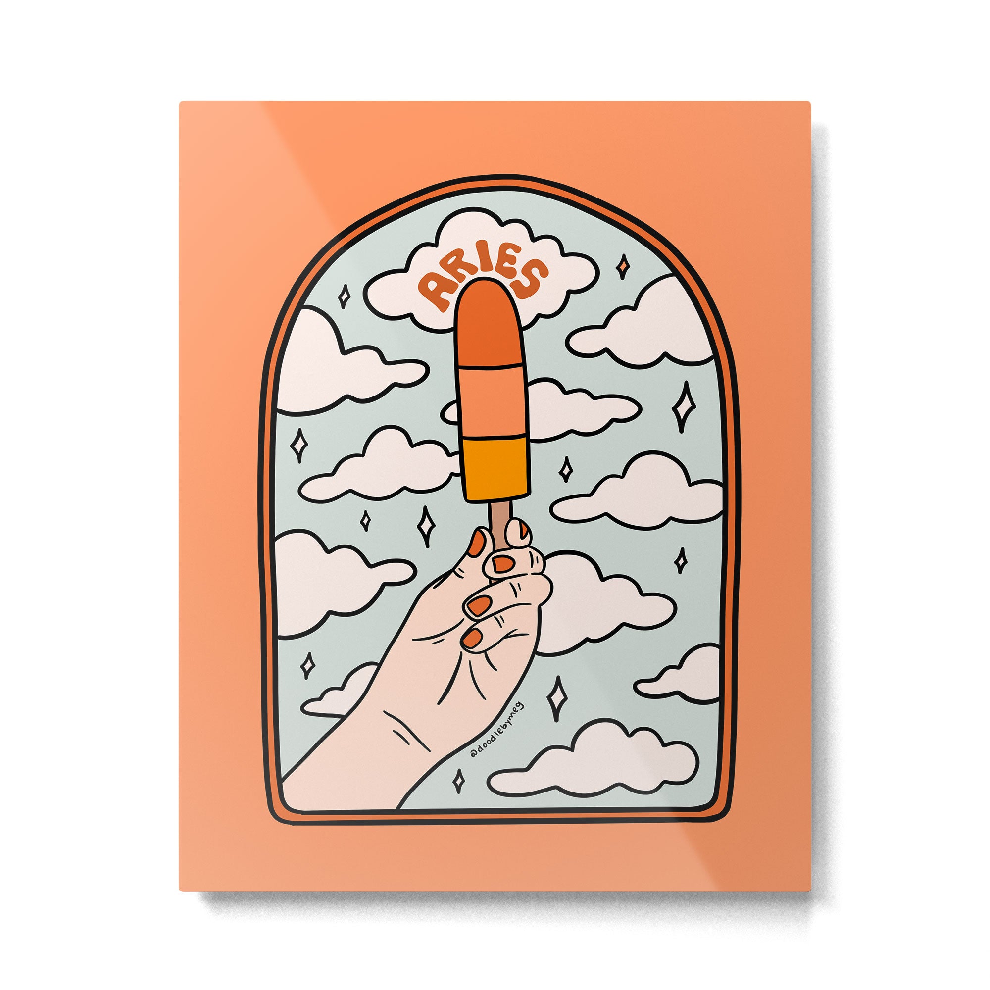Aries Popsicle Metal Print Gallery Image 6