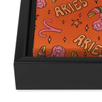 Aries Print Framed Canvas Print Gallery Image 3