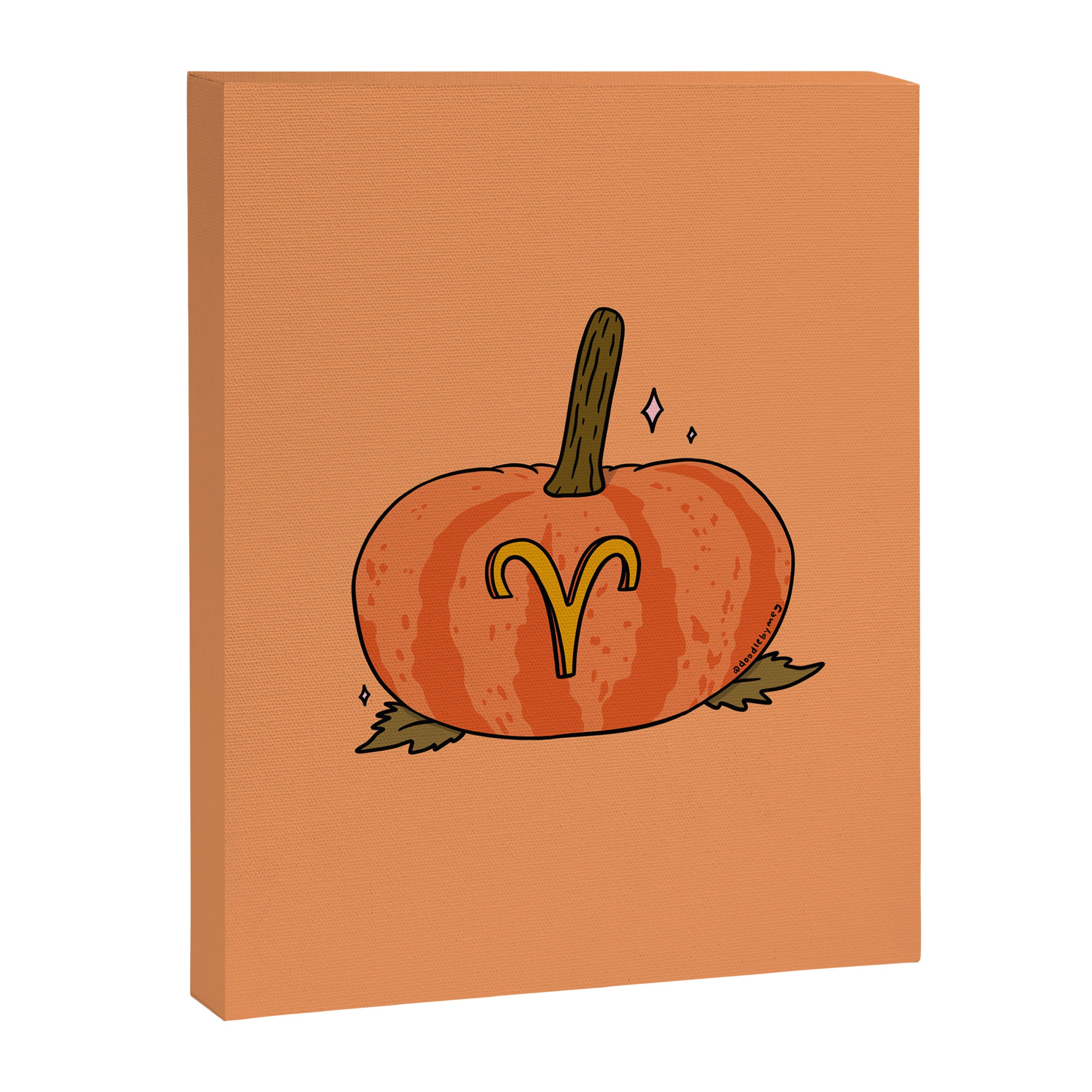 Aries Pumpkin Canvas Print Gallery Image 8