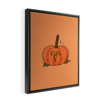 Aries Pumpkin Framed Canvas Print Gallery Image 2