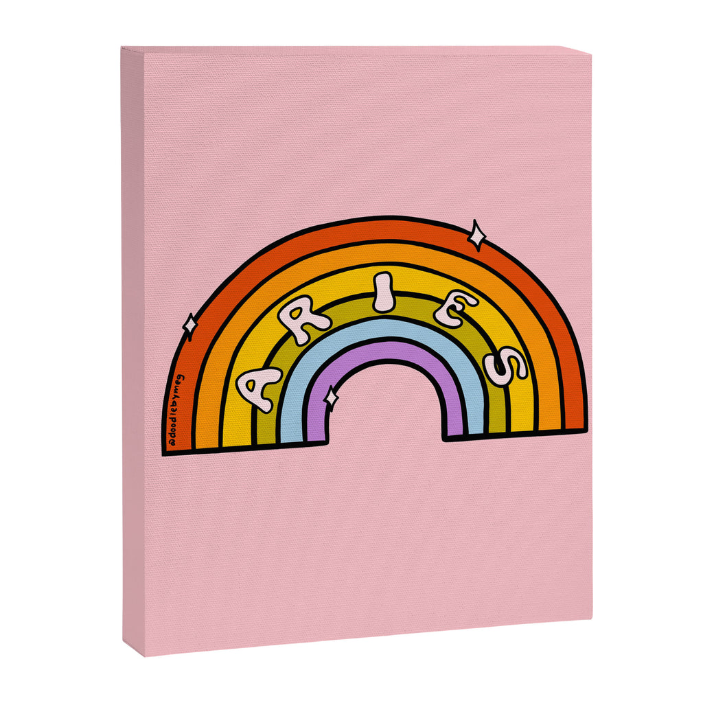 Aries Rainbow Canvas Print Gallery Image 8